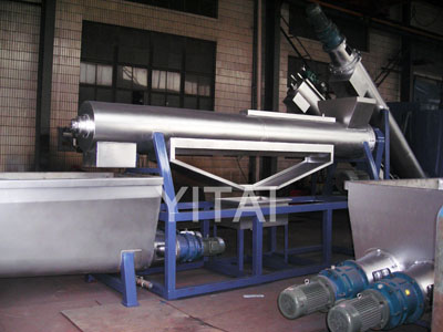 pet bottle washing recycling machinery