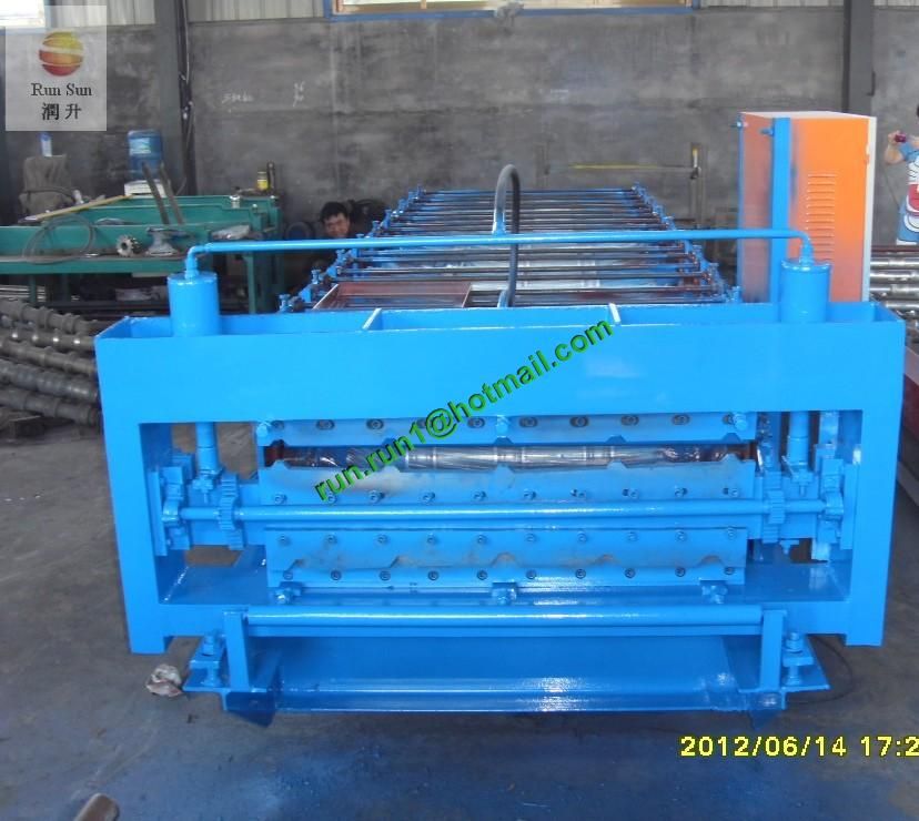 color steel metal roof panel roll forming machine/steel profile roll f