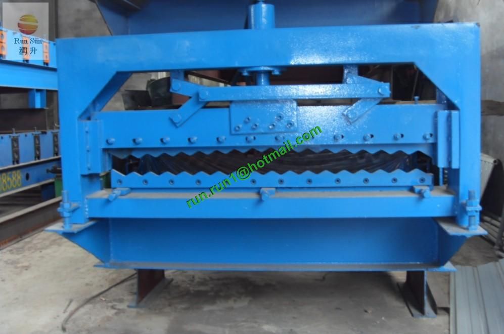 colored steel roll forming machinery/color steel roof sheet roll formi
