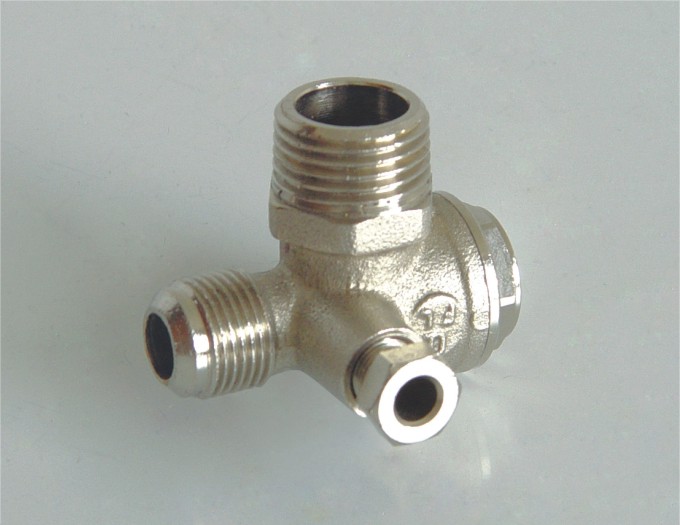 chromed check valve