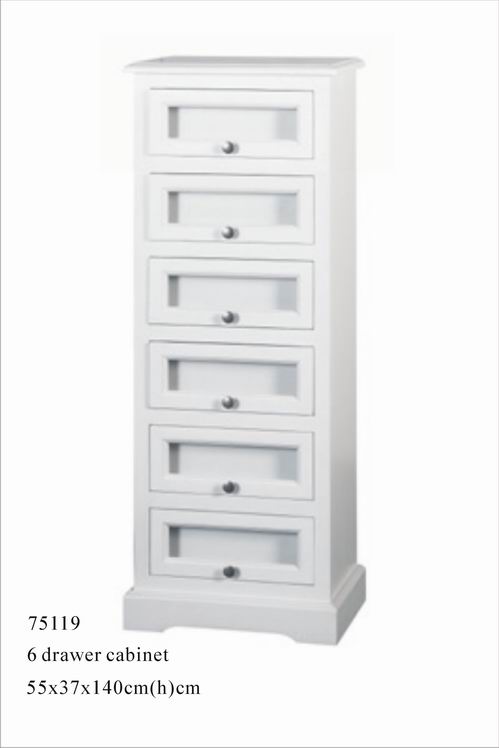 6 drawers cabinet