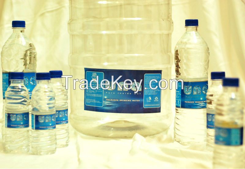 1ltr Packaged Drinking Water with added mineral