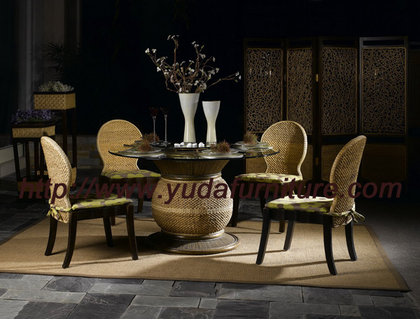 Water hyacinth Dining Room Set