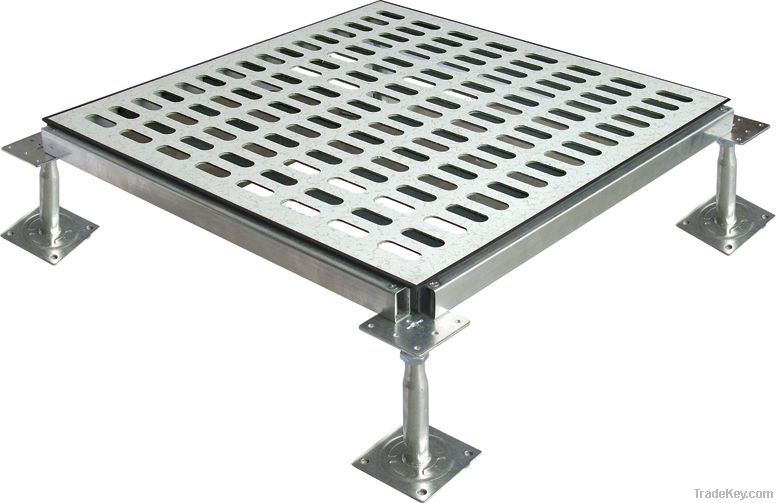 Air-Flow Raised access floor in all steel(aluminium)