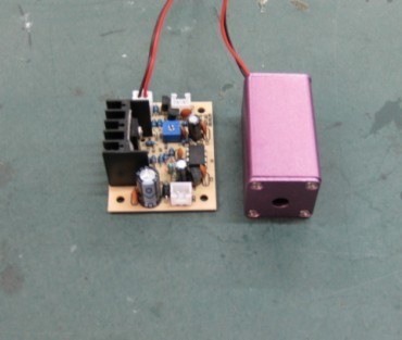pink 100mw fat-beam laser diode(405nm)