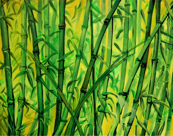 Bamboo Painting