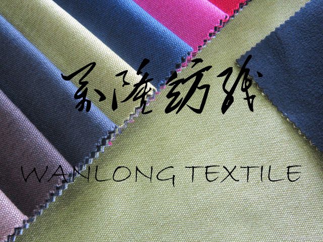 Polyester imitation linen look fabric for sofa cover