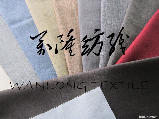 Polyester imitation linen look fabric for sofa cover