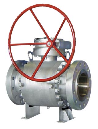 trunnion mounted ball valve