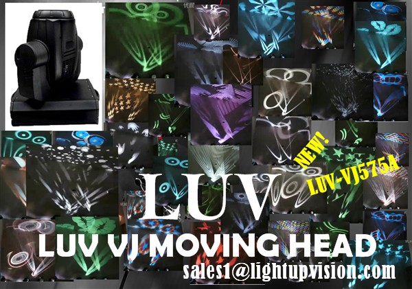 NEW! LUV-VJ575A  LUV VJ Moving head