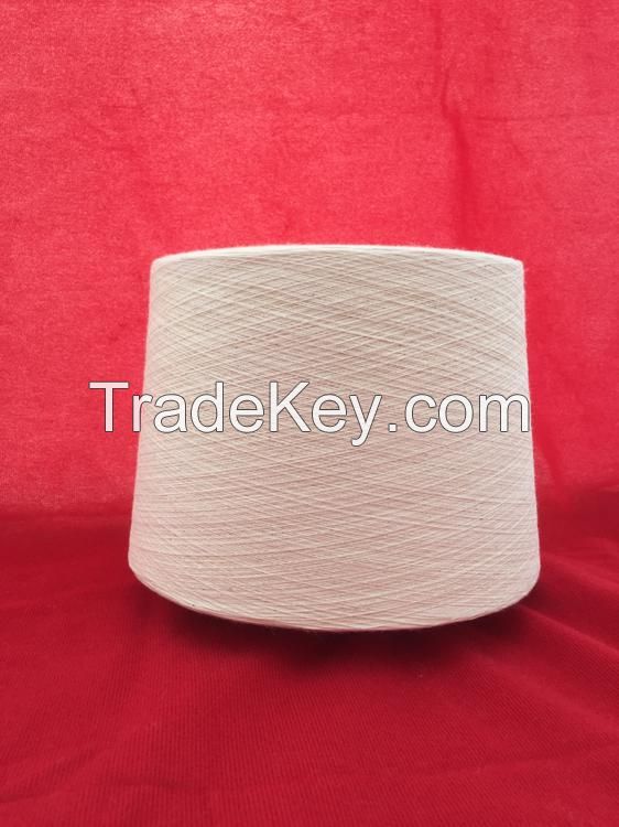 100% cotton yarn Ne32/1 carded for weaving/knitting