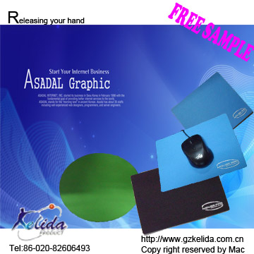 Rubber mouse pad