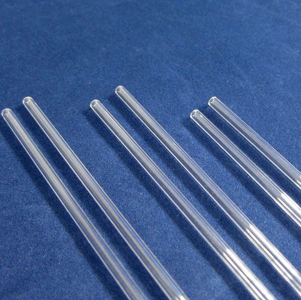 OD 4mm clear low OH silica tube with different length for electric heating etc.