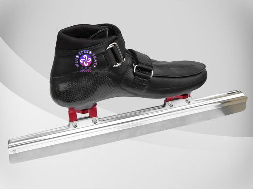 Full carbon ice skate