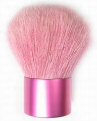 pink kabuki brush