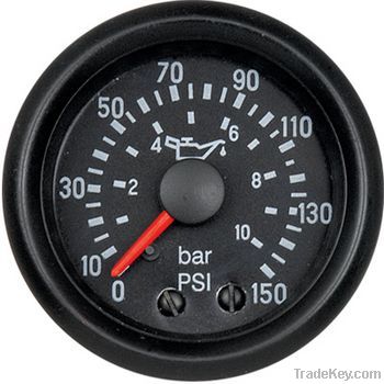 Oil pressure gauge