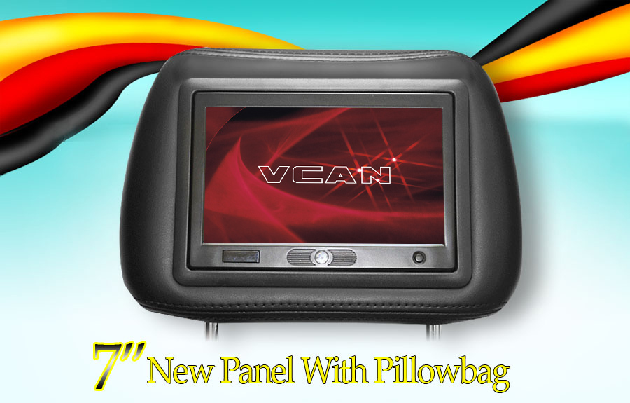 car headrest LCD monitor