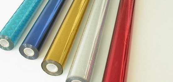 Textile hot stamping foil