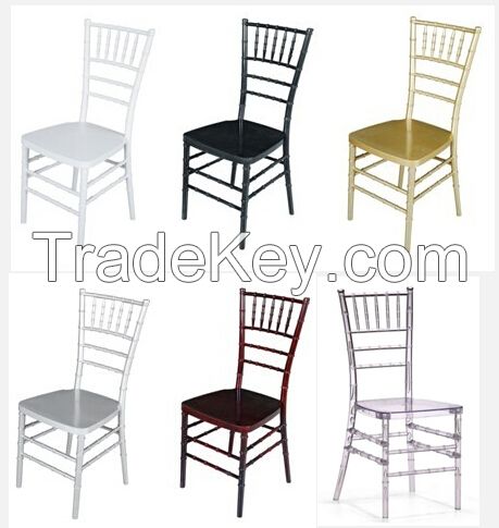 Chiavari chairs for events and banquet