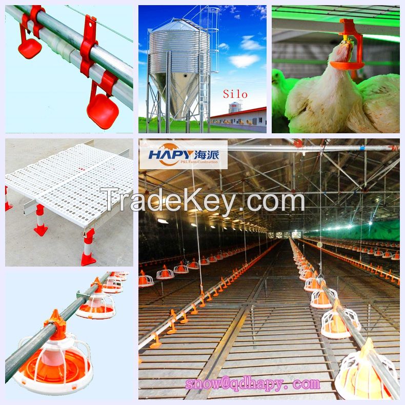 Poultry house automatic equipment and steel structure construction