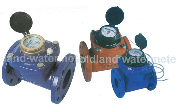 Horizontal woltmann removable element magnet-drive dry  water meter