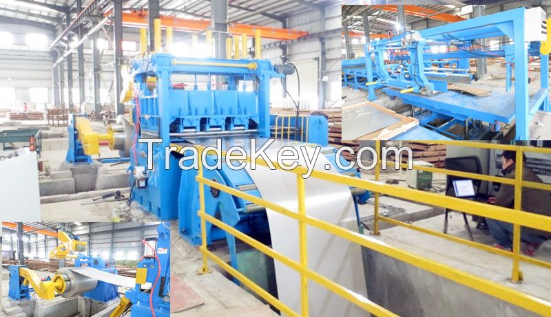 heavy duty Steel coil cut to length line