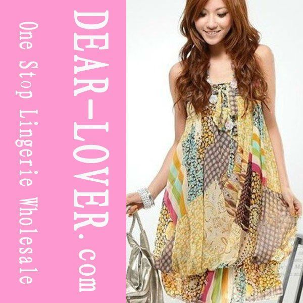 Chiffon Bohemian Dress (LC6082-1)