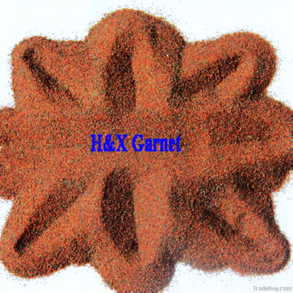 Garnet abrasive widely used for water jet cutting