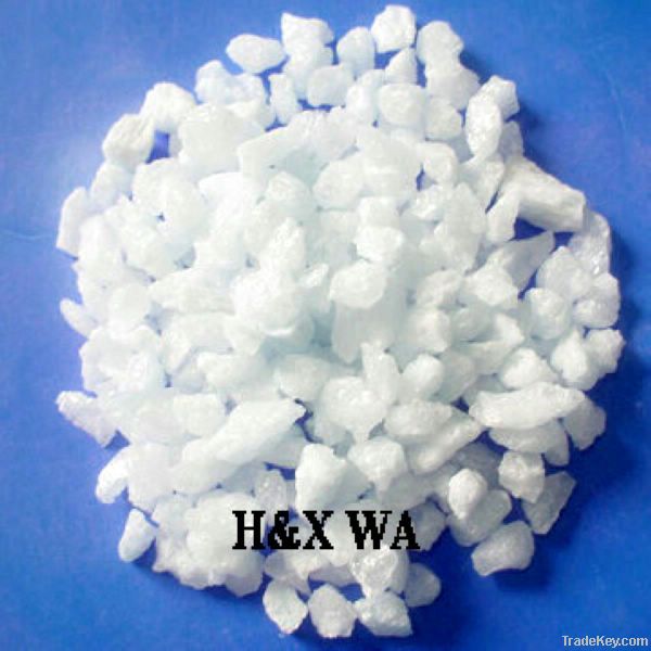 White fused alumina for abrasive and refractory