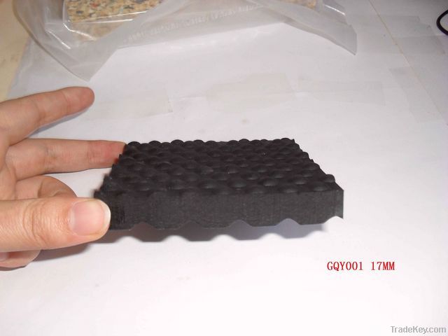 rubber matting used in dairy farms.