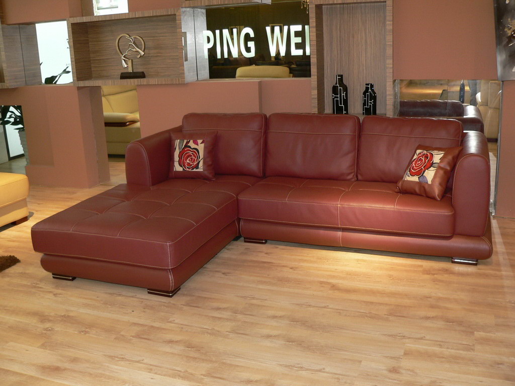 leather sofa S827