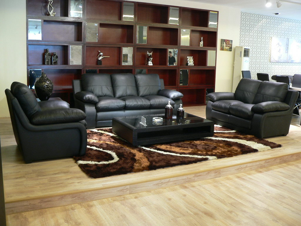 leather sofa S908