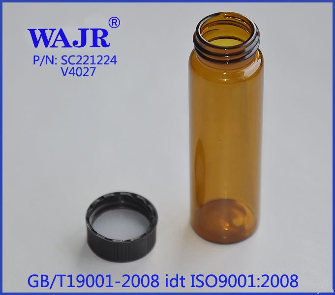 40ml amber screw vials