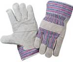 economic patch palm cow leather working glove