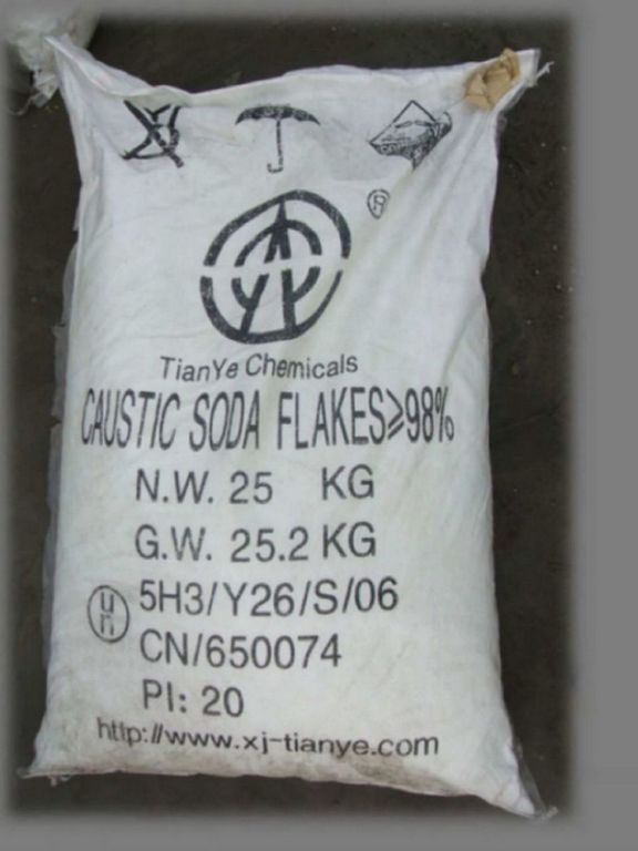 caustic soda flakes 99% min(solid)