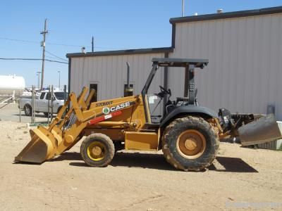 2005 CASE 570MXT BOX BLADE