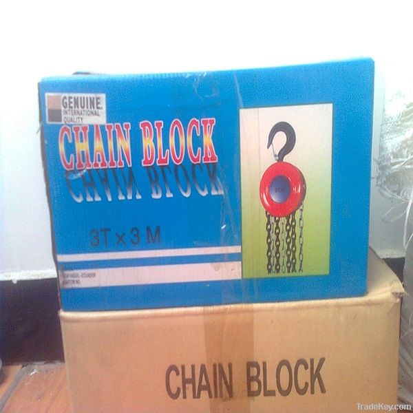 chain/manual block