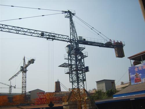 QTZ series hydraulic tower crane