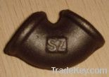 Black Malleable iron pipe fitting-elbow