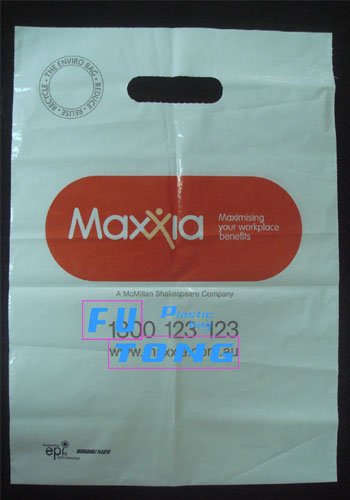 biodegradable handle bag