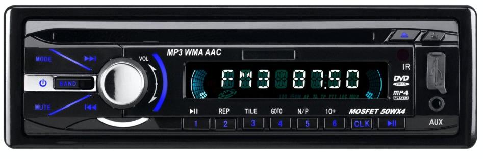 Car CD MP3 DVD player with ISO connector