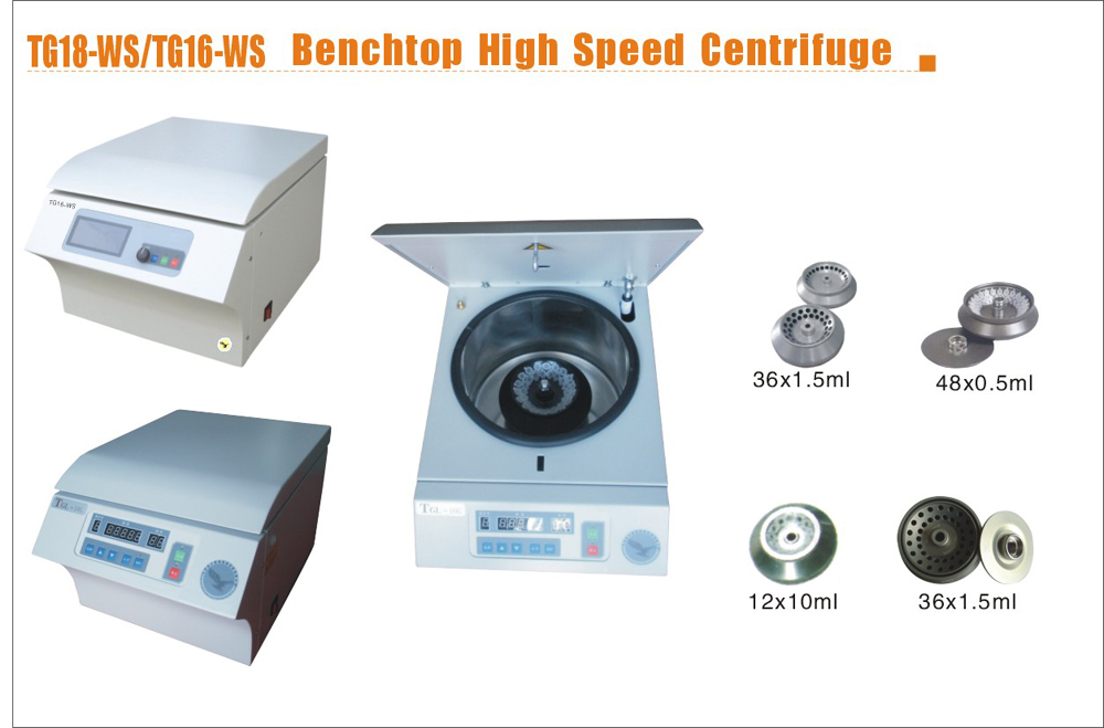 Benchtop High-Speed Centrifuge