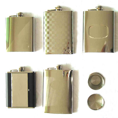 Stainless  Steel  Hip  Flasks