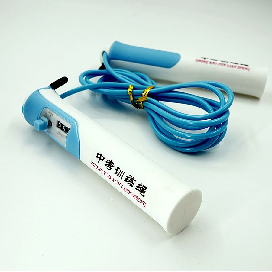 wholesale exercise training PVC speed skipping jump rope with counter for kids