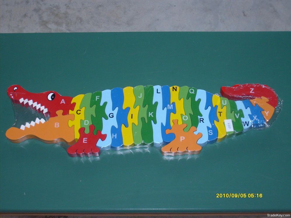 Puzzle Crocodile