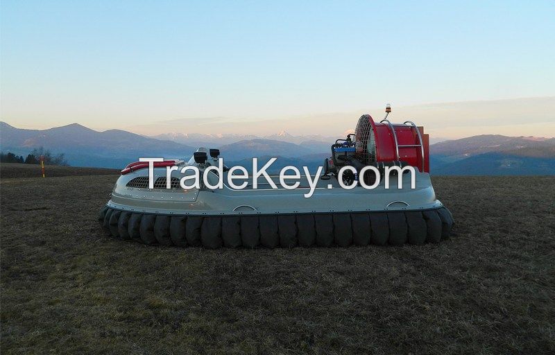 Hovercraft, amphibian air cushion vehicle