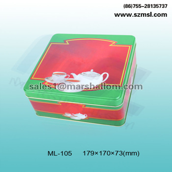 Tea gift packaging box