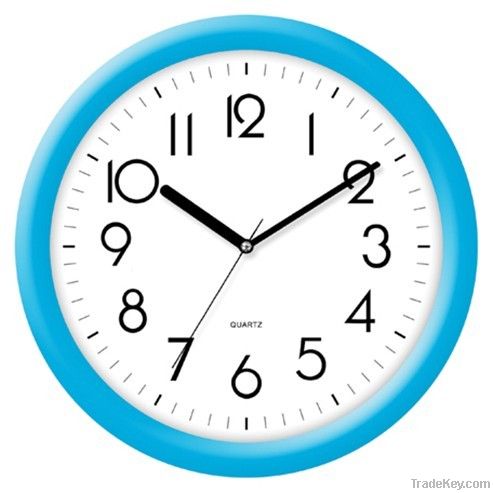 plastic wall clock