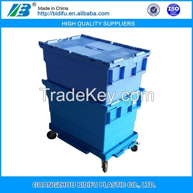 Large Solid High Quanlity Plastic Crate Box Container For Fruit Moving Or Storage