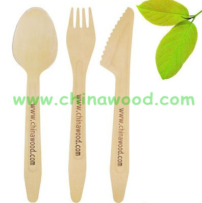 wooden cutlery